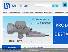 Tablet Screenshot of multigrif.com.ar